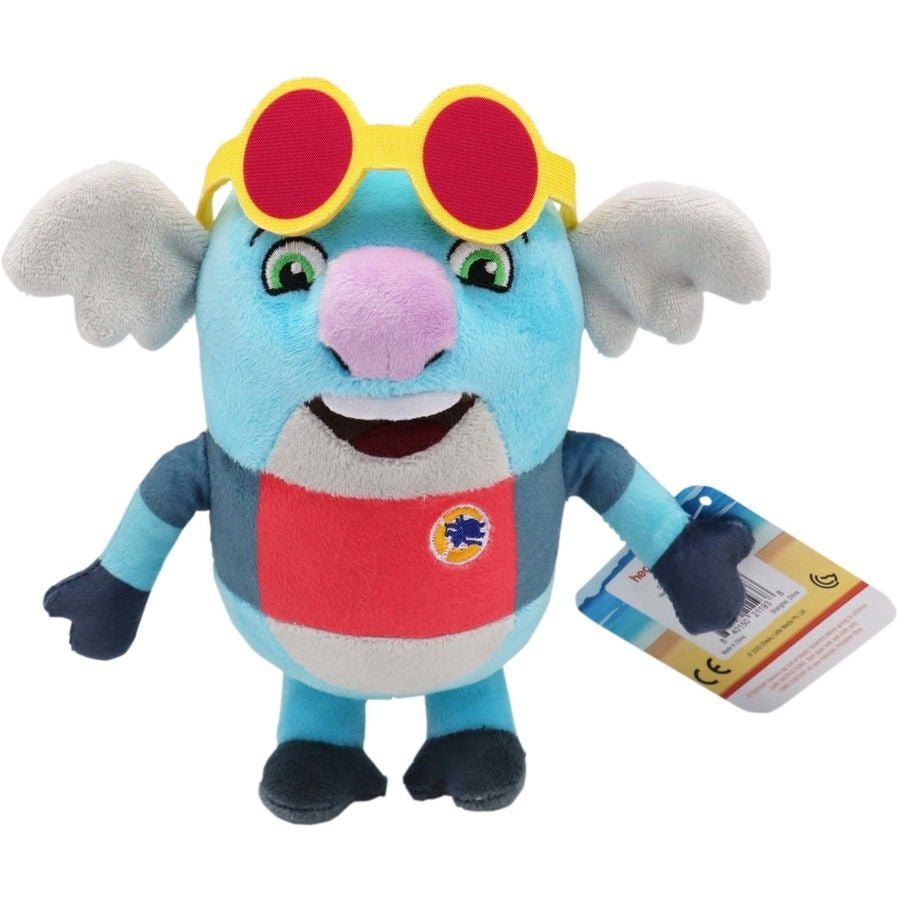 KANGAROO BEACH 8" PLUSH TOY - FRIZZY - Toyworld Frankston