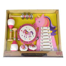 7PC UNICORN MUSICAL SET - Toyworld Frankston