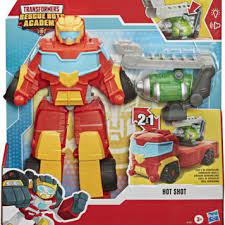 TRANSFORMERS RESCUE BOTS ACADEMY - HOT SHOT - Toyworld Frankston