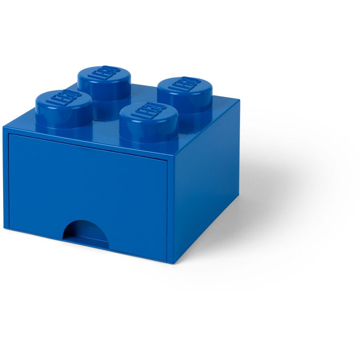 LEGO BRICK DRAWER 4 BLUE - Toyworld Frankston