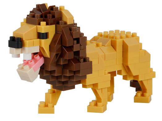 NANOBLOCK - LION 326 - Toyworld Frankston