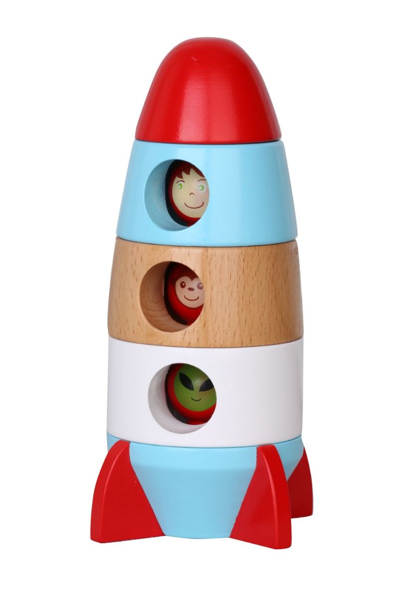 DISCOVEROO: MAGNETIC STACKING ROCKET - Toyworld Frankston