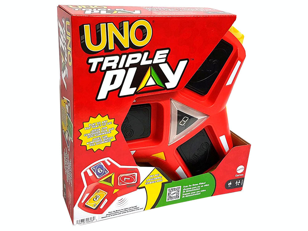 UNO TRIPLE PLAY - Toyworld Frankston