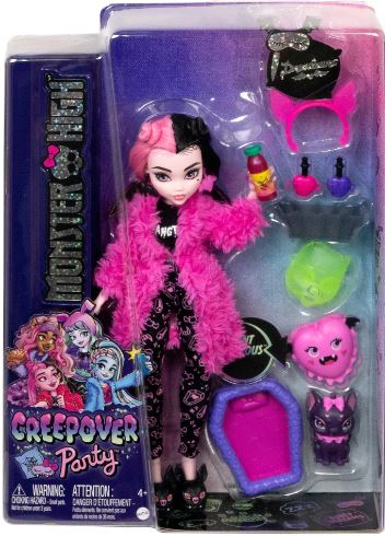 MONSTER HIGH - CREEPOVER DOLLS - DRACULAURA - Toyworld Frankston