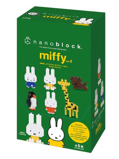 NANOBLOCK MINI MIFFY VOL.2 BOX (6) - Toyworld Frankston