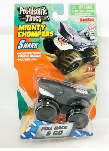PULL BACK MONSTER TRUCK SHARK - Toyworld Frankston