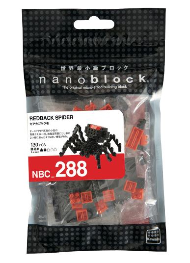 NANOBLOCK - REDBACK SPIDER - Toyworld Frankston