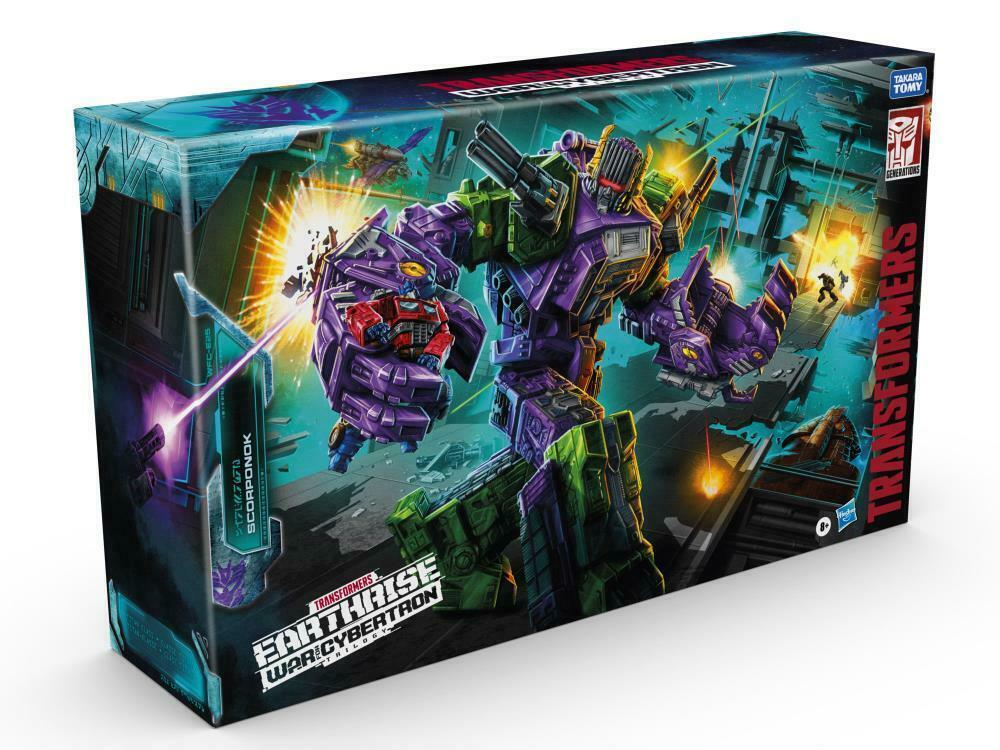 TRANSFORMERS EARTHRISE TITAN CLASS SCORPONOK - Toyworld Frankston