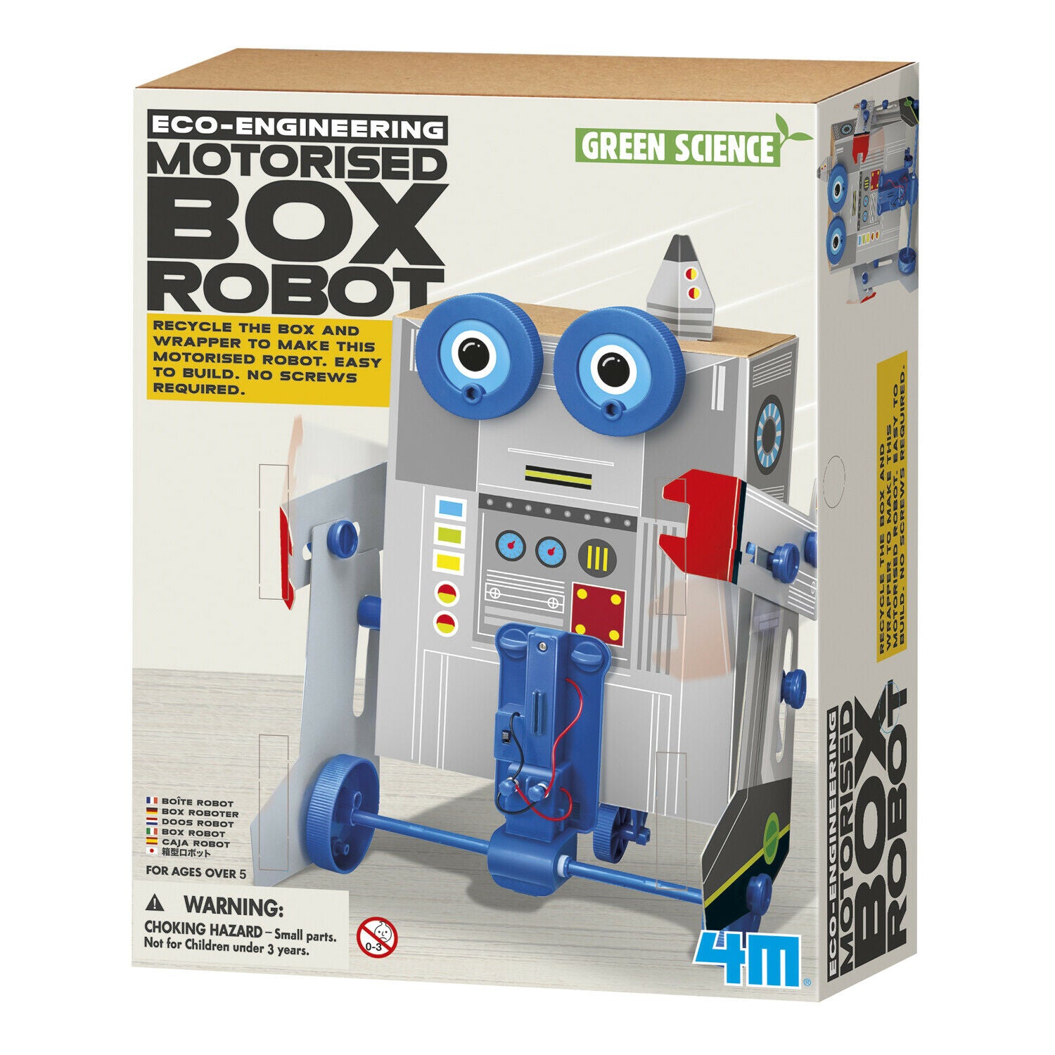 4M - BOX ROBOT - GREEN SCIENCE - Toyworld Frankston