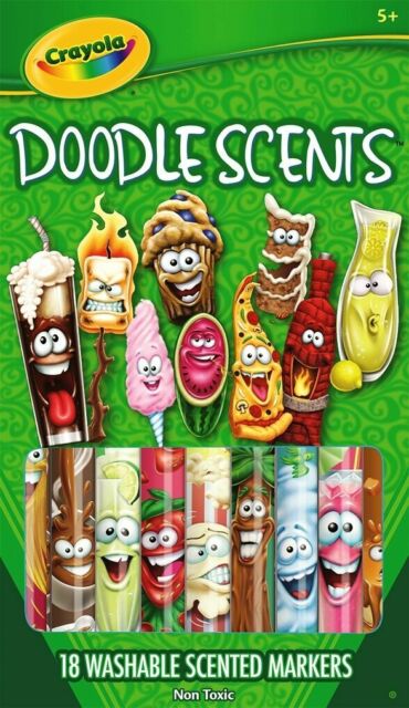 18 DOODLE SCENTS | CRAYOLA | Toyworld Frankston