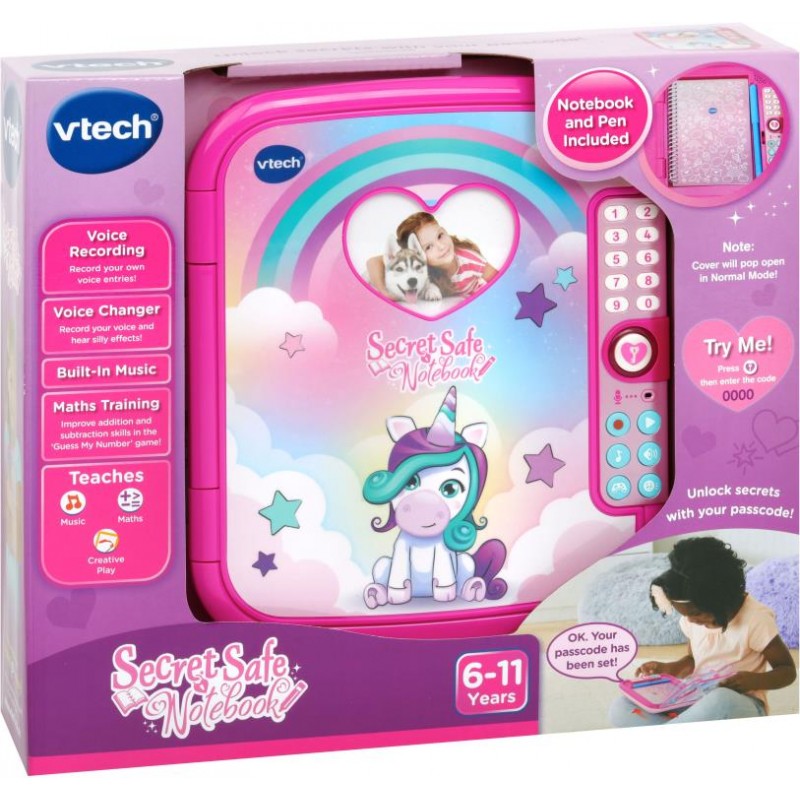 VTECH SECRETS SAFE NOTEBOOK - Toyworld Frankston