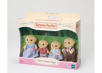 SYLVANIAN FAMILIES - YELLOW LABRADOR FAMILY - Toyworld Frankston