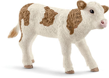SCHLEICH - SIMMENTAL CALF - Toyworld Frankston