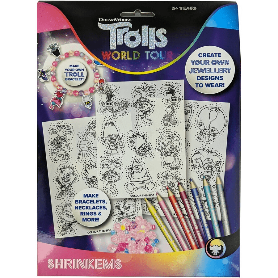 TROLLS 2 SHRINKEM SET | Toyworld Frankston | Toyworld Frankston