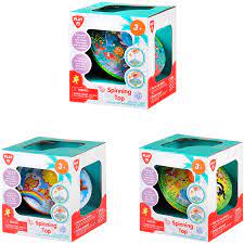 PLAYGO SPINNING TOP ASSORTED DESIGNS