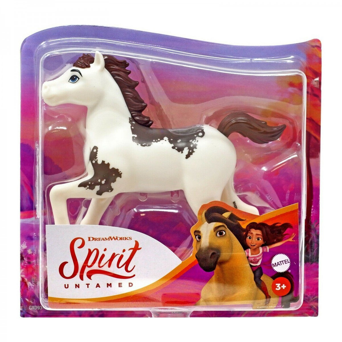 SPIRIT UNTAMED FOAL - WHITE & BROWN - Toyworld Frankston