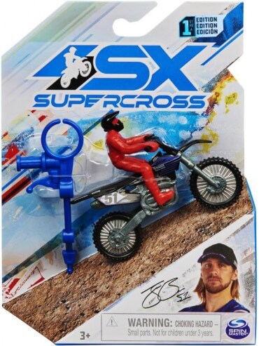 SUPERCROSS 1:24 DIE CAST MOTORCYCLE - Toyworld Frankston