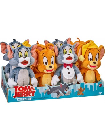 TOM AND JERRY BASIC PLUSH ASSORTED BEDTIME JERRY - Toyworld Frankston