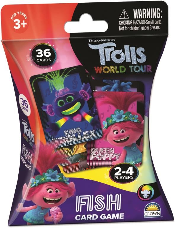 TROLLS 2 FISH CARD GAME - Toyworld Frankston