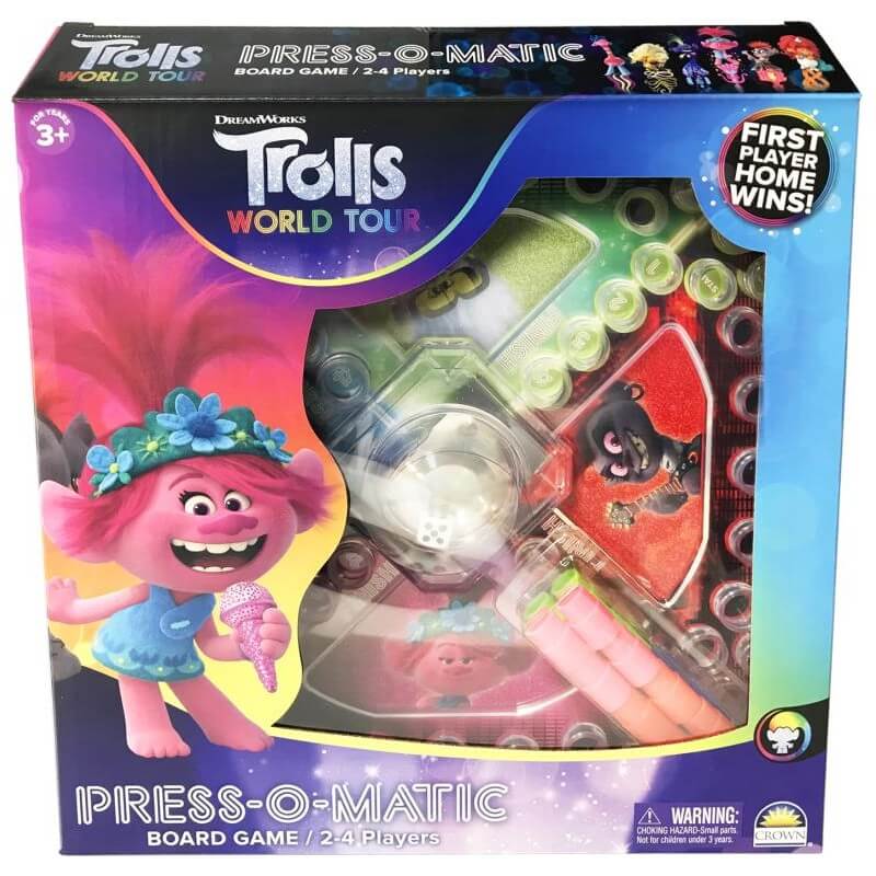 TROLLS 2 PRESS-O-MATIC - Toyworld Frankston