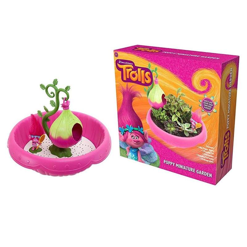 TROLLS MINIATURE GARDEN PLAYSET - Toyworld Frankston