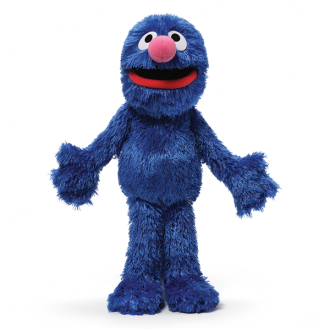 SESAME STREET GROVER SOFT PLUSH TOY 30CM - Toyworld Frankston
