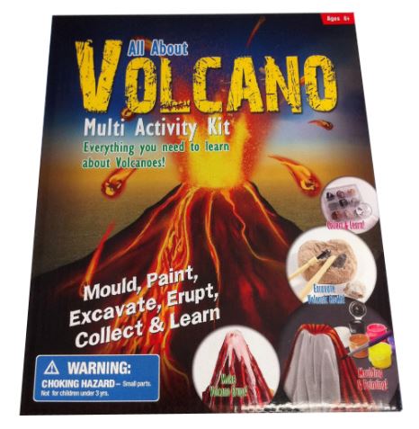 VOLCANO MULTI ACTIVITY KIT - Toyworld Frankston