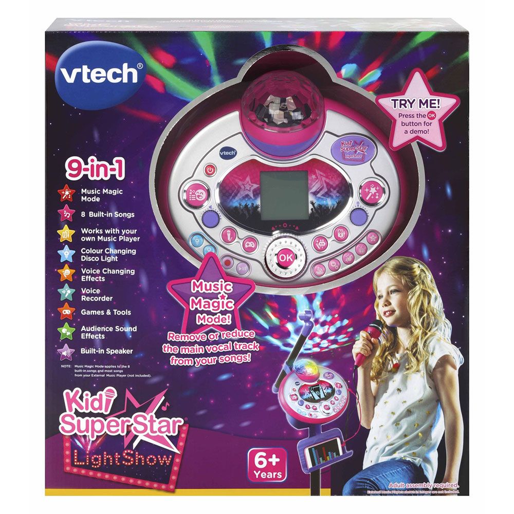 VTECH KIDI SUPER STAR LIGHTSHOW - Toyworld Frankston