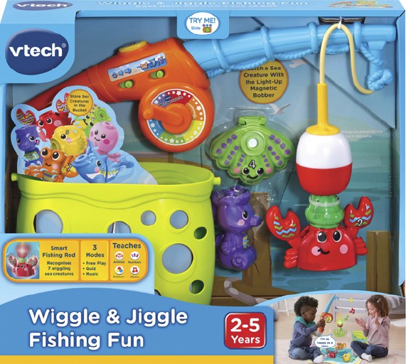 VTECH - WIGGLE & JIGGLE FISHING FUN - Toyworld Frankston