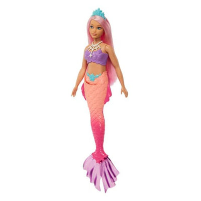 BARBIE DREAMTOPIA DOLL ASST - PURPLE TOP/PINK HAIR - Toyworld Frankston