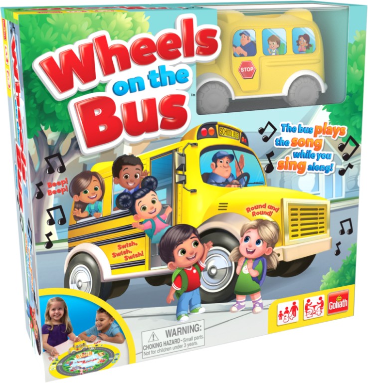WHEELS ON THE BUS BOARD GAME - Toyworld Frankston