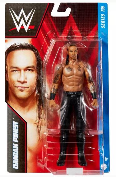 WWE BASIC SERIES 135 ACTION FIGURE - DAMIAN PRIEST - Toyworld Frankston