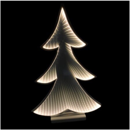 60CM INFINITY CHRISTMAS TREE WHITE